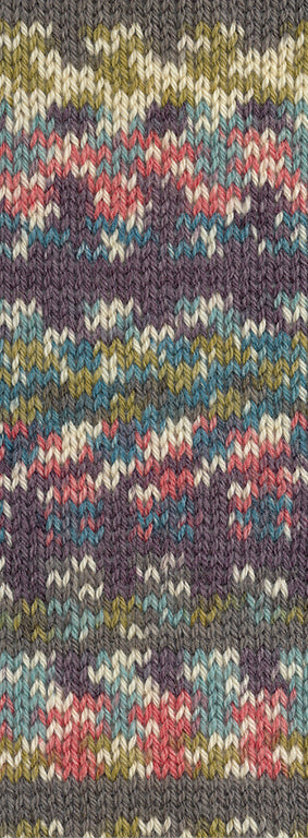 Lana Grossa Landlust Print Naturwolle Uni 100% norwegische Schurwolle klassisch verzwirnt 50g /85m