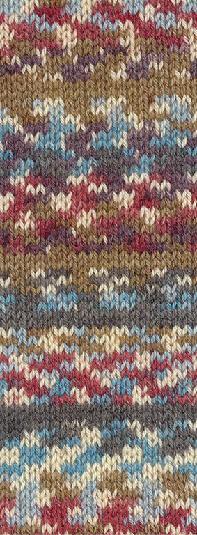 Lana Grossa Landlust Print Naturwolle Uni 100% norwegische Schurwolle klassisch verzwirnt 50g /85m
