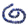Lapis Lazuli Edelsteinperlen Nuggets 11~13x10~11x4,5~7,5mm 1 Strang 39cm 49 Stück