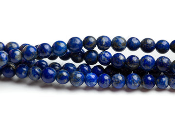 Edelstein-Perlen Lapislazuli rund 5mm 77 Stück/Strang