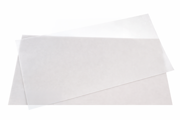 Laternenzuschnitt Folie weiß oder transparent 20 x50cm per Stück