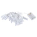 LED Lichterkette mit Clips , 25 Lichter, 390cm ,  Timer,  Batterie