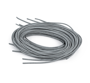 Lederband Riemen grau 1m