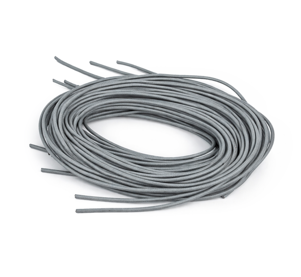 Lederband Riemen grau 1m