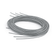 Lederband Riemen grau 1m