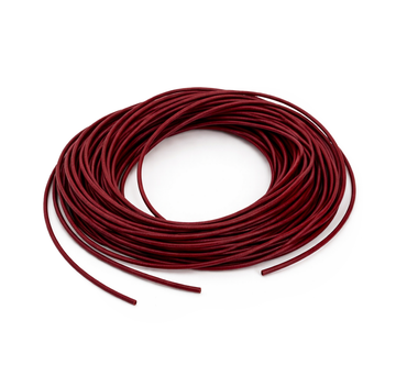 Lederband Riemen weinrot 1m