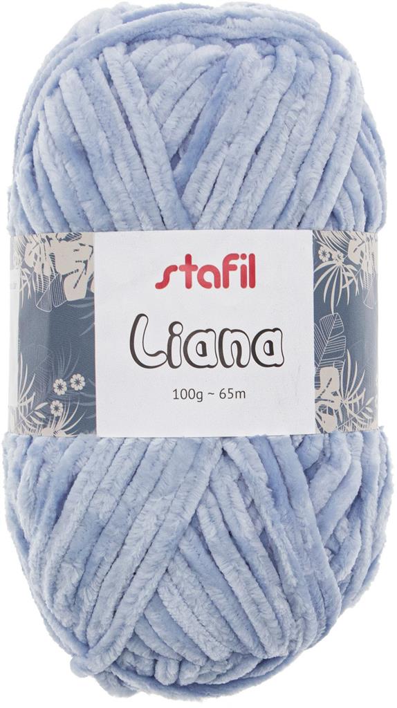 Stafil Liana Wolle Chenillegarn glänzend 100g 65m