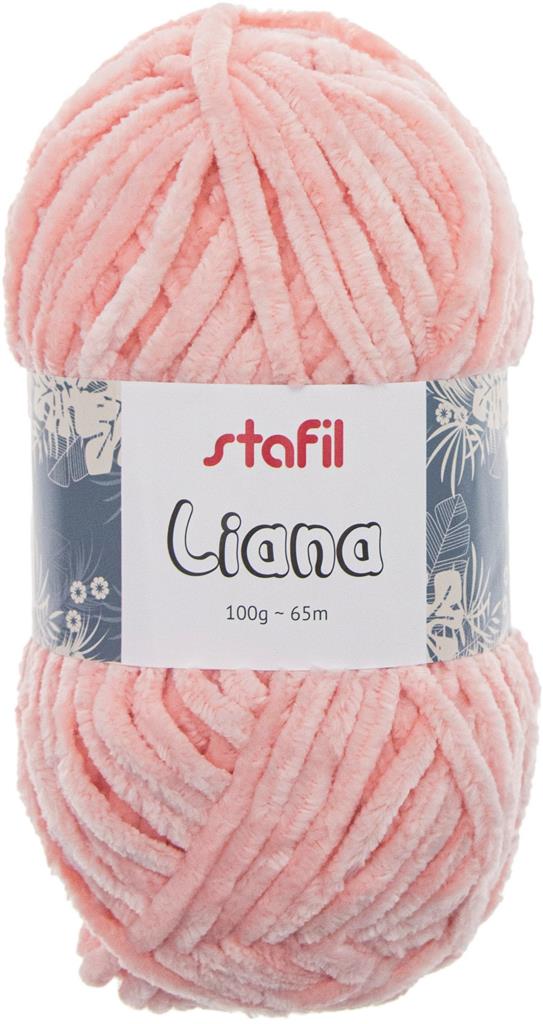 Stafil Liana Wolle Chenillegarn glänzend 100g 65m