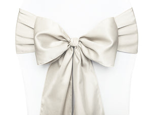 Stuhlmasche Satin hellcreme, 15 cm x 275 cm, 10 Stück/Packung