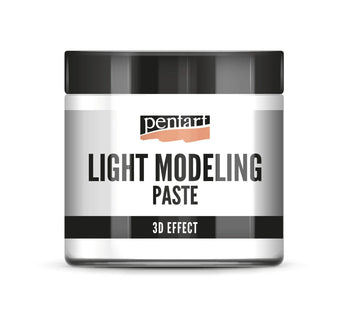 Pentart Light Modeling Paste 3D Effekt weiß