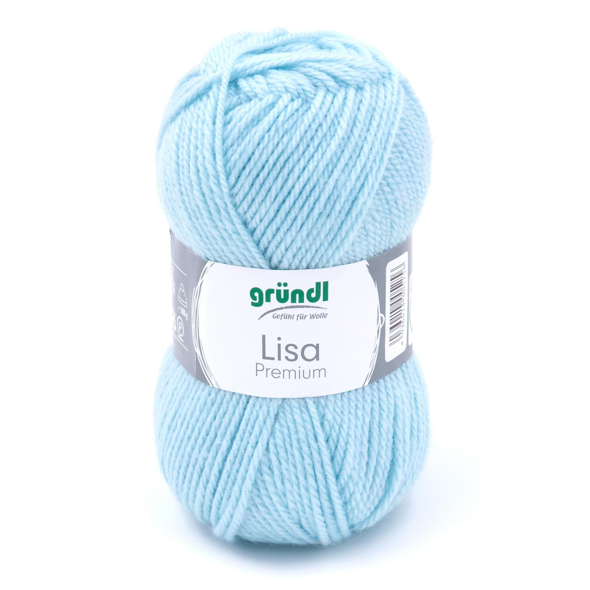 Gründl Lisa Premium Polyacrylwolle UNI 50g / 133m