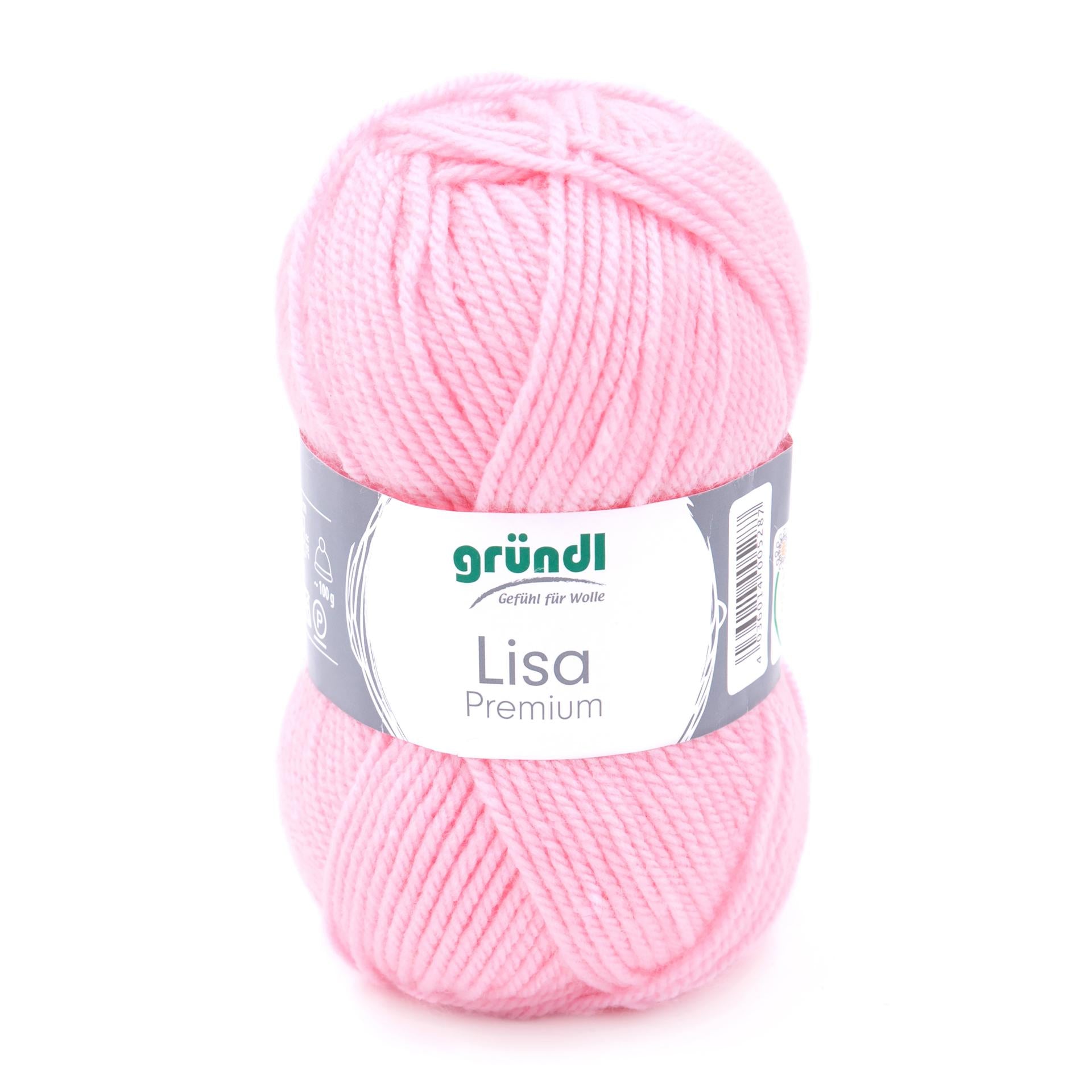 Gründl Lisa Premium Polyacrylwolle UNI 50g / 133m