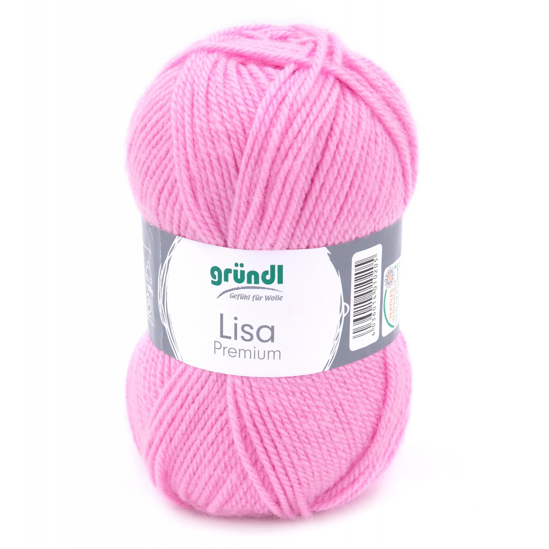 Gründl Lisa Premium Polyacrylwolle UNI 50g / 133m
