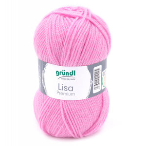 Gründl Lisa Premium Polyacrylwolle UNI 50g / 133m