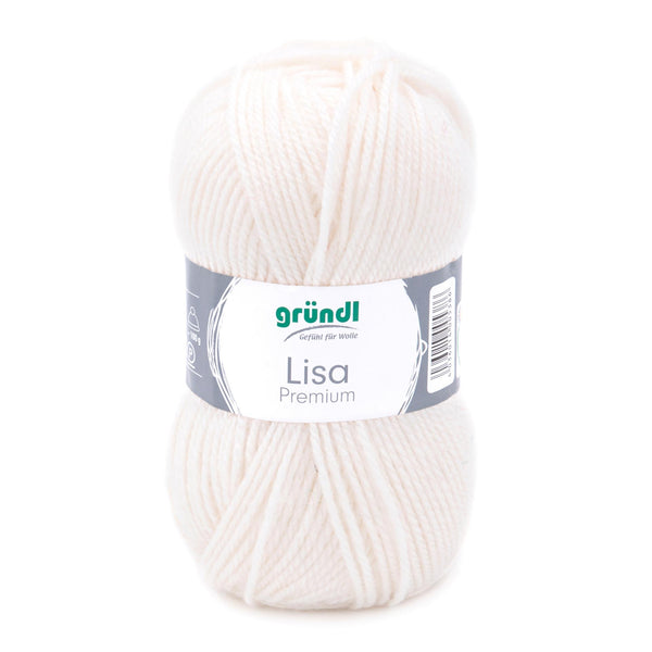 Gründl Lisa Premium Polyacrylwolle UNI 50g / 133m