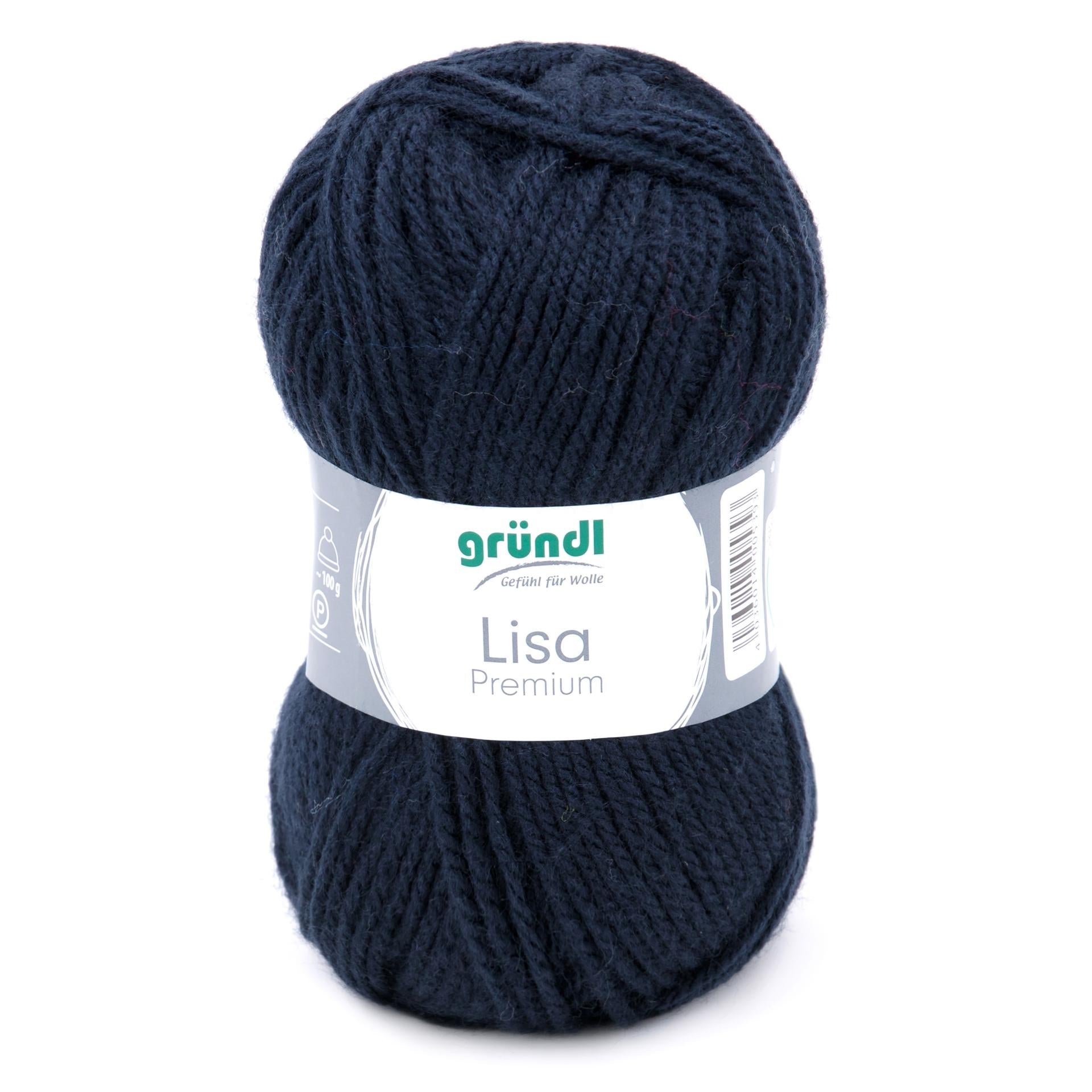 Gründl Lisa Premium Polyacrylwolle UNI 50g / 133m