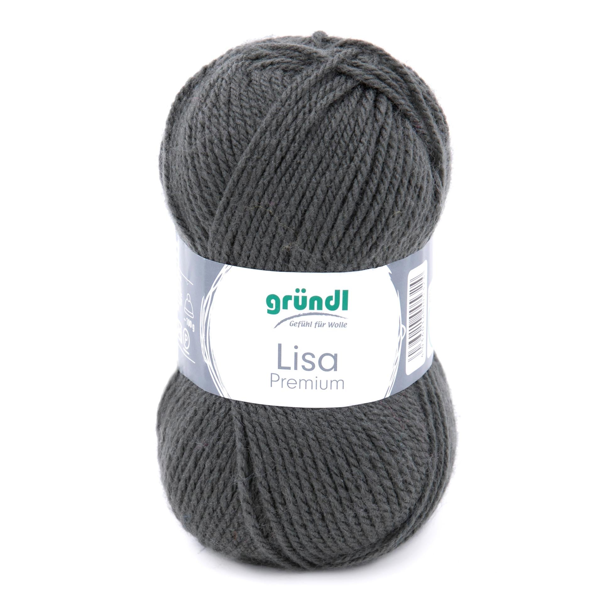 Gründl Lisa Premium Polyacrylwolle UNI 50g / 133m