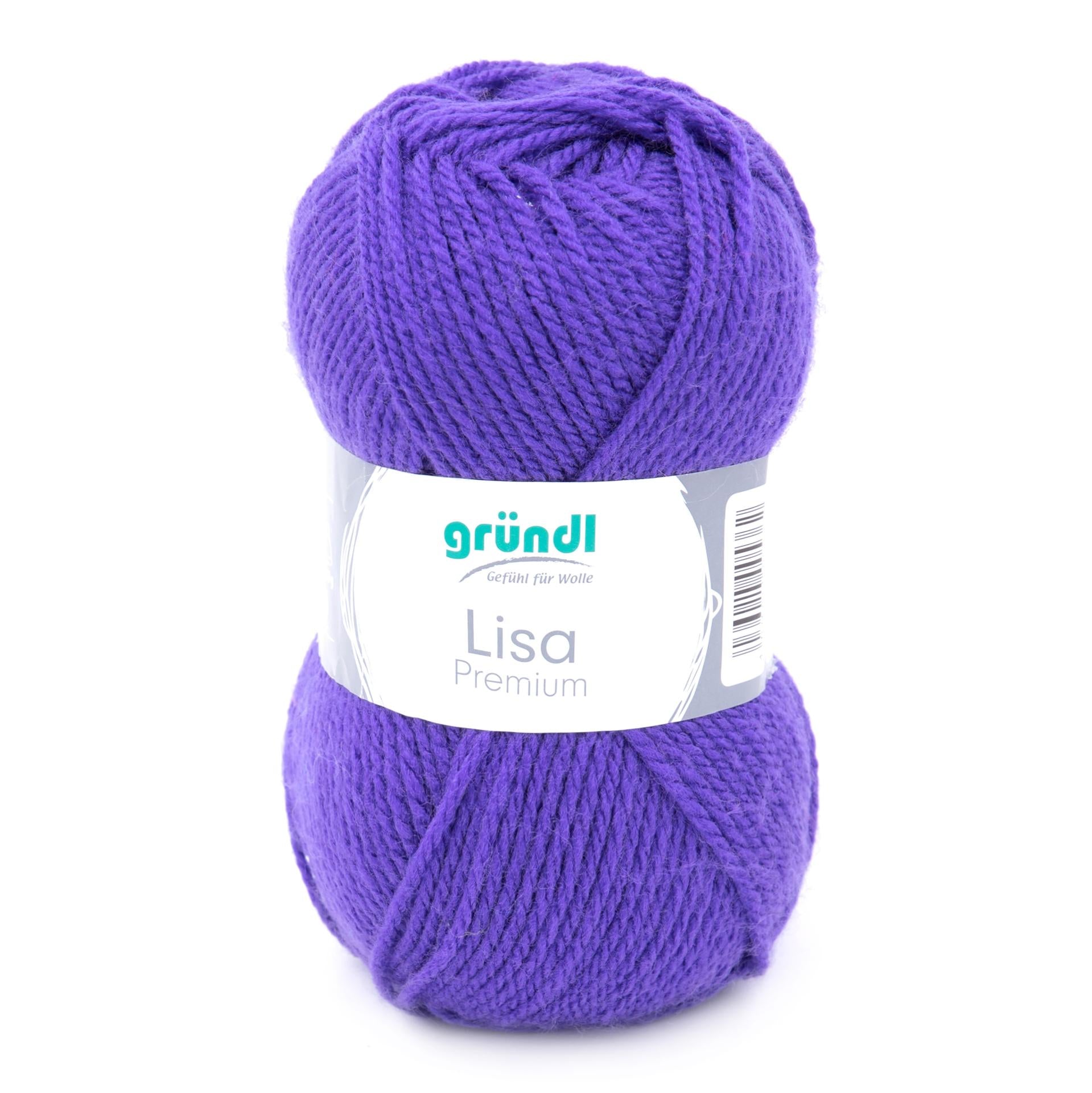 Gründl Lisa Premium Polyacrylwolle UNI 50g / 133m