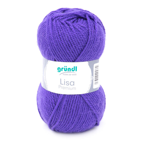 Gründl Lisa Premium Polyacrylwolle UNI 50g / 133m