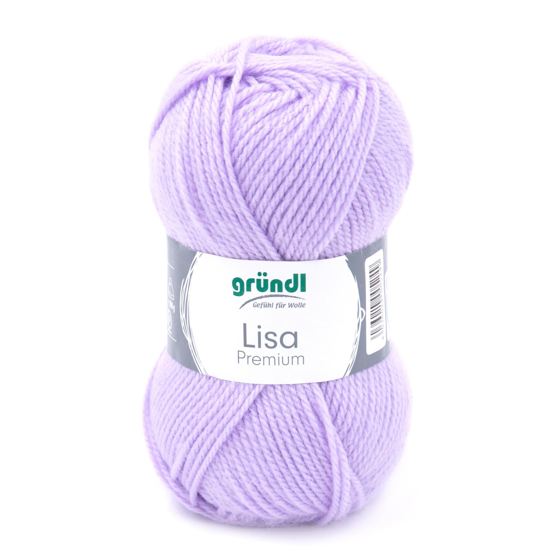 Gründl Lisa Premium Polyacrylwolle UNI 50g / 133m