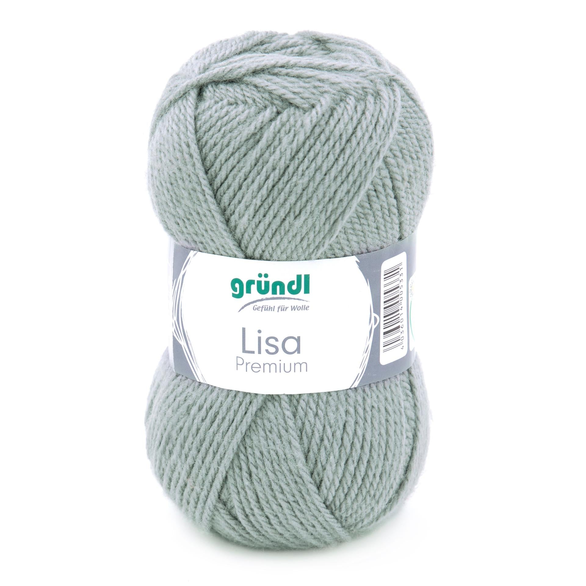 Gründl Lisa Premium Polyacrylwolle UNI 50g / 133m