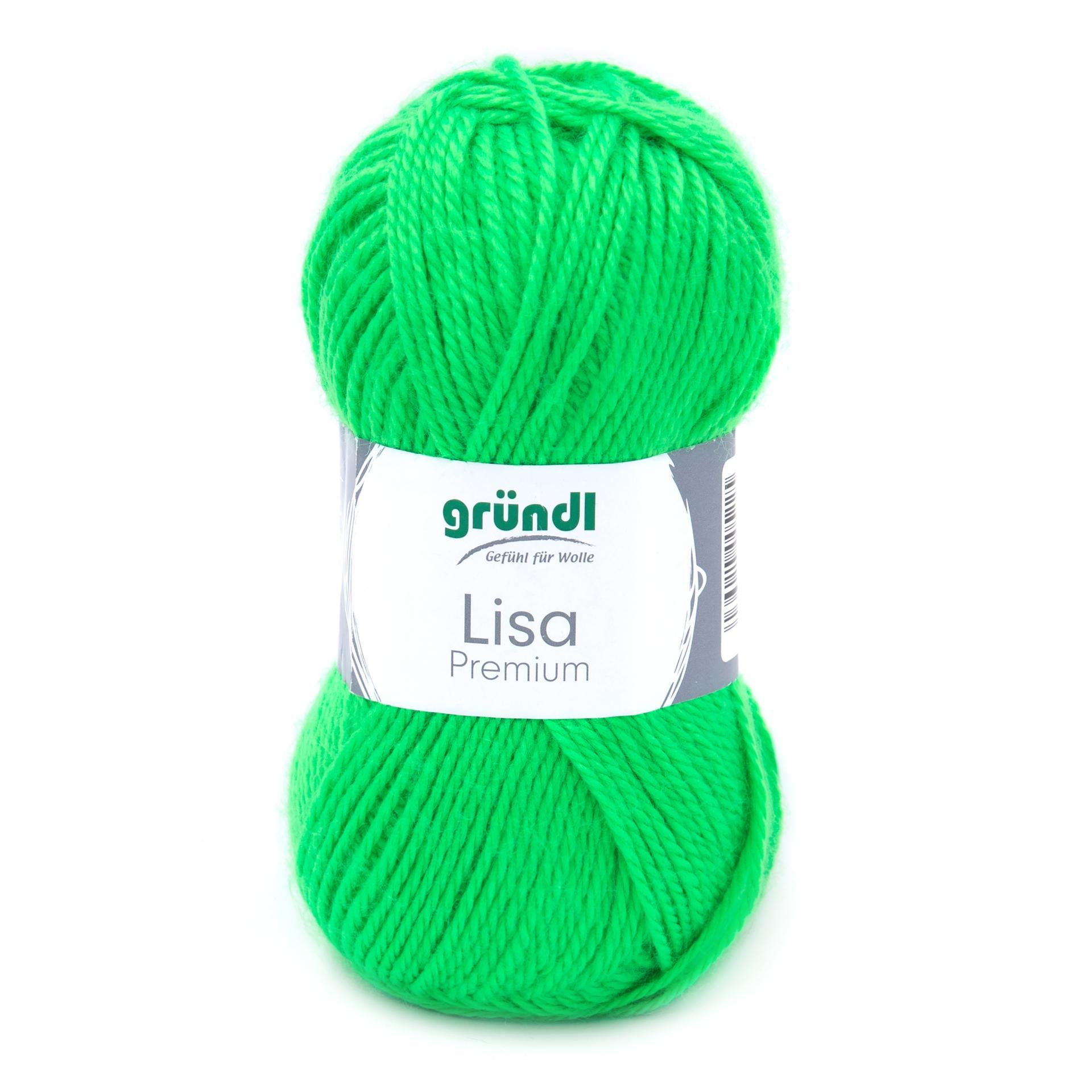 Gründl Lisa Premium Polyacrylwolle UNI 50g / 133m