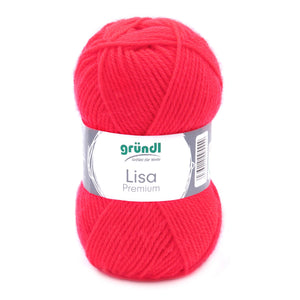 Gründl Lisa Premium Polyacrylwolle UNI 50g / 133m