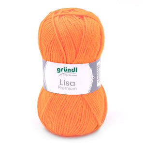 Gründl Lisa Premium Polyacrylwolle UNI 50g / 133m