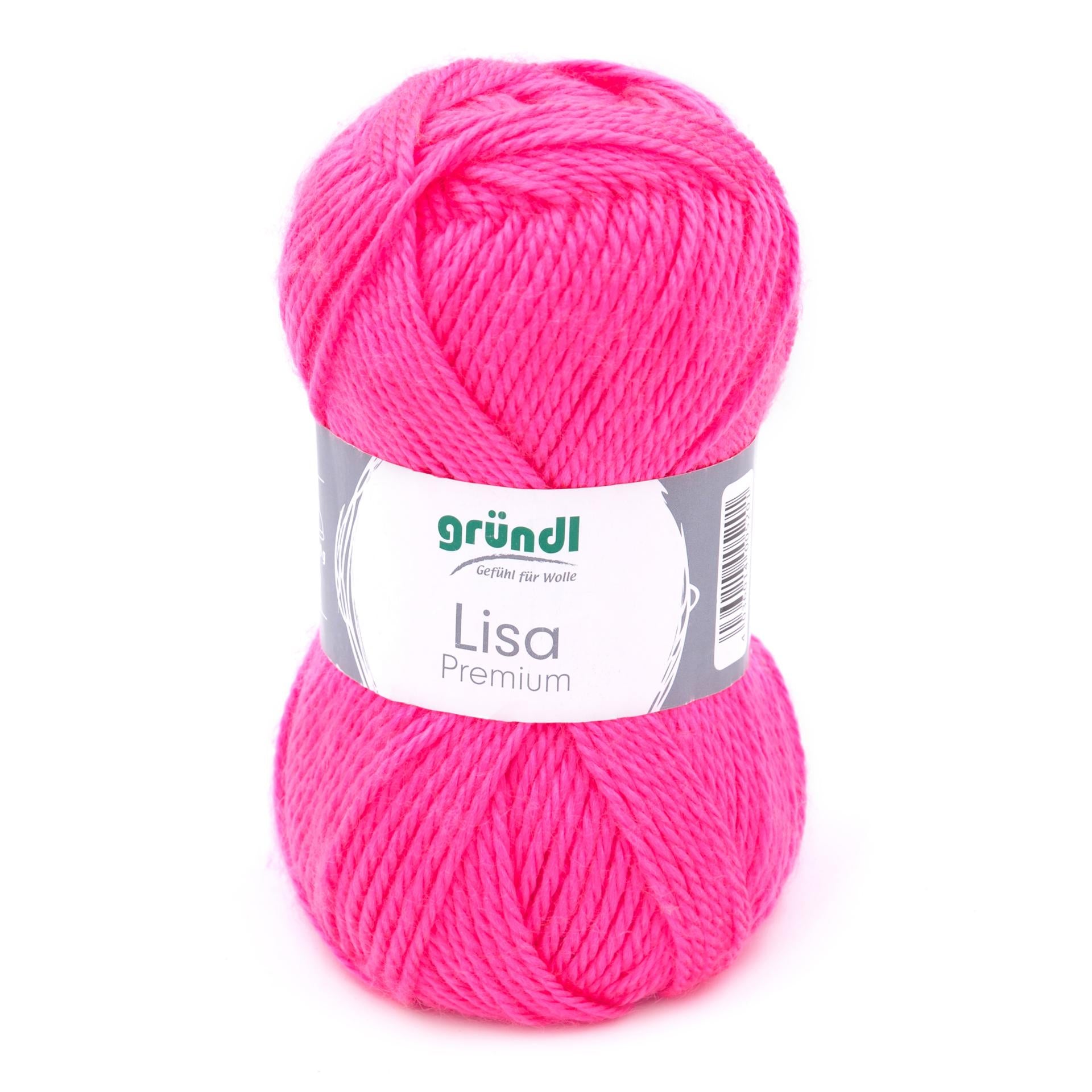 Gründl Lisa Premium Polyacrylwolle UNI 50g / 133m