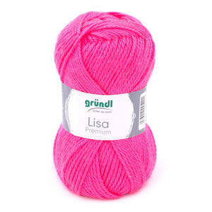 Gründl Lisa Premium Polyacrylwolle UNI 50g / 133m