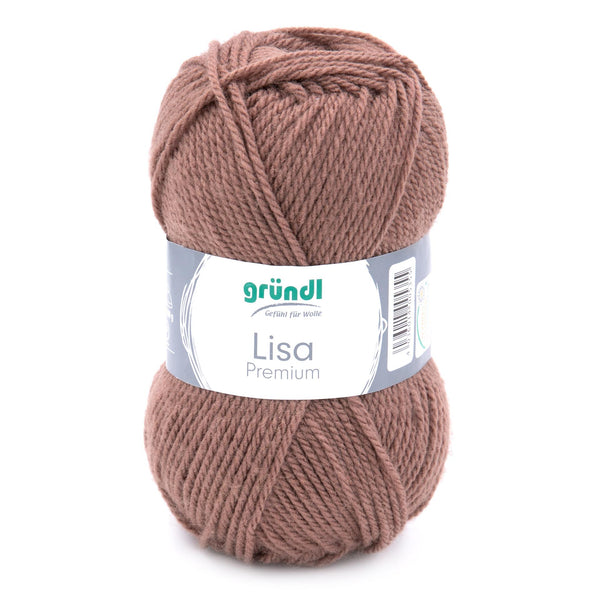 Gründl Lisa Premium Polyacrylwolle UNI 50g / 133m