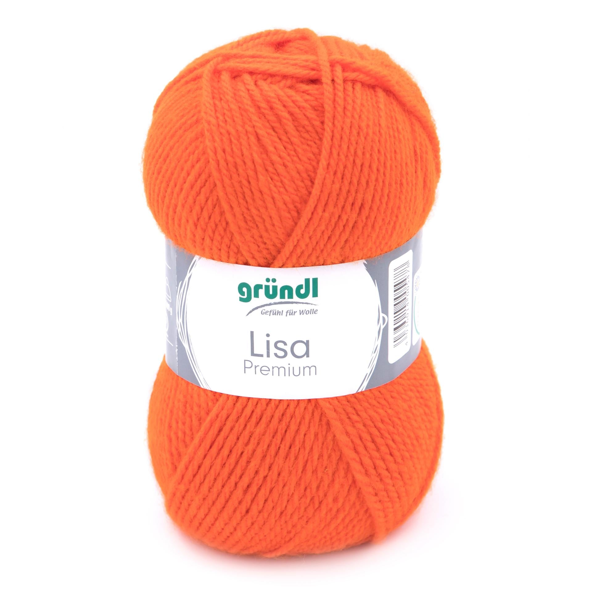 Gründl Lisa Premium Polyacrylwolle UNI 50g / 133m