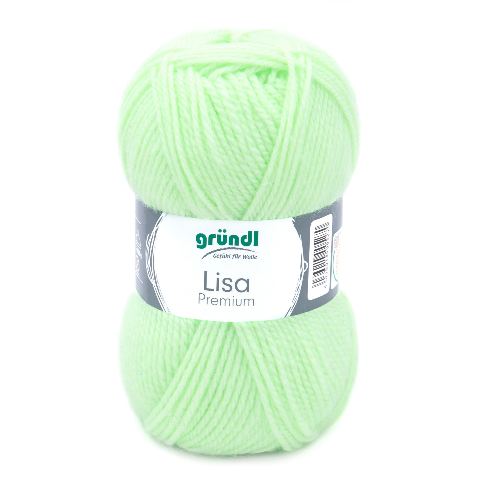 Gründl Lisa Premium Polyacrylwolle UNI 50g / 133m