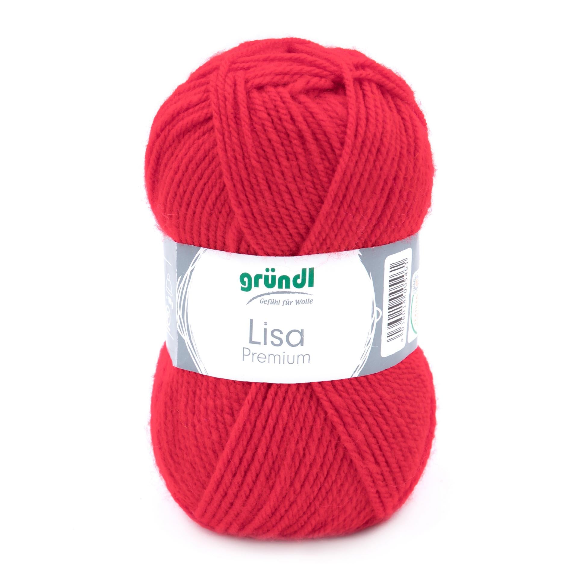 Gründl Lisa Premium Polyacrylwolle UNI 50g / 133m