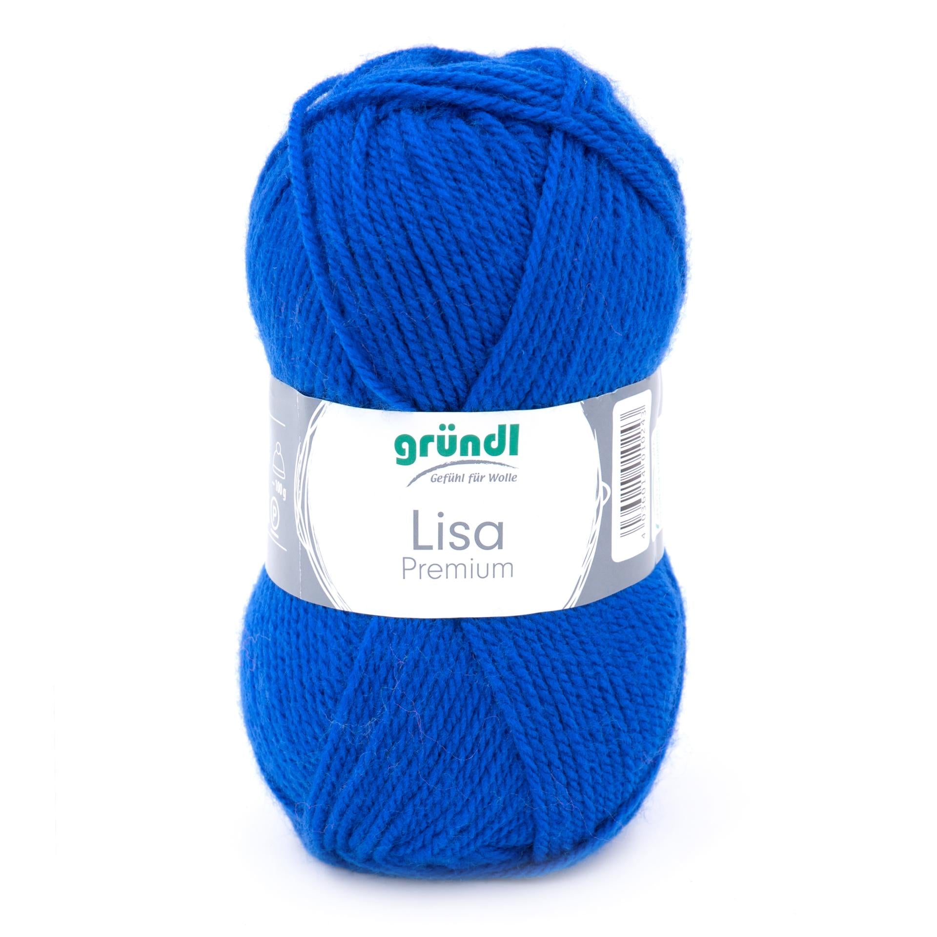 Gründl Lisa Premium Polyacrylwolle UNI 50g / 133m