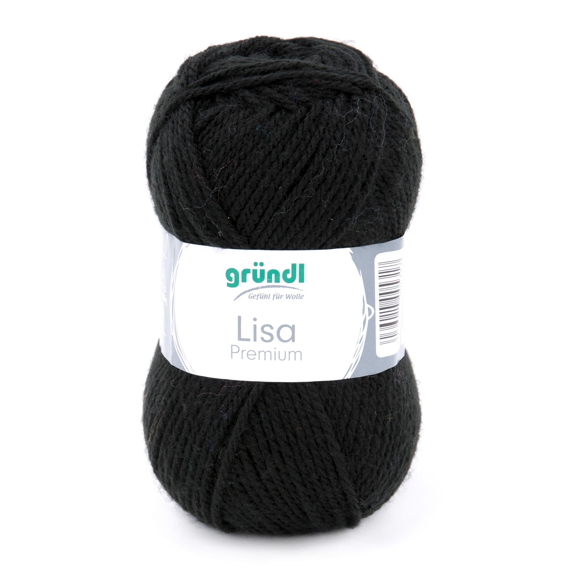 Gründl Lisa Premium Polyacrylwolle UNI 50g / 133m
