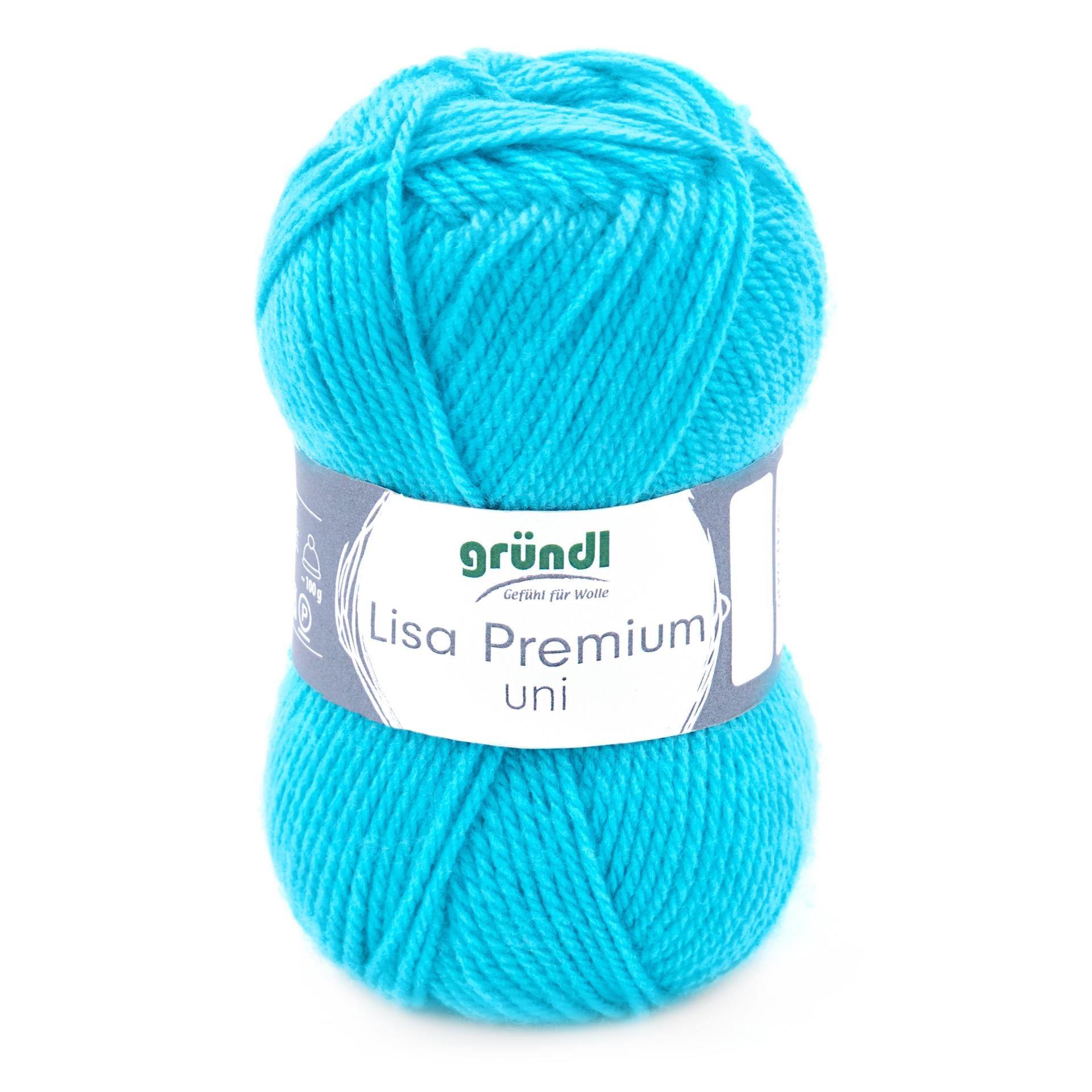 Gründl Lisa Premium Polyacrylwolle UNI 50g / 133m