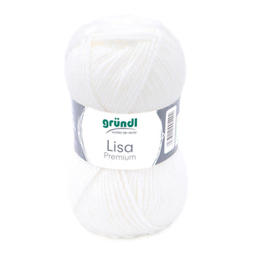Gründl Lisa Premium Polyacrylwolle UNI 50g / 133m