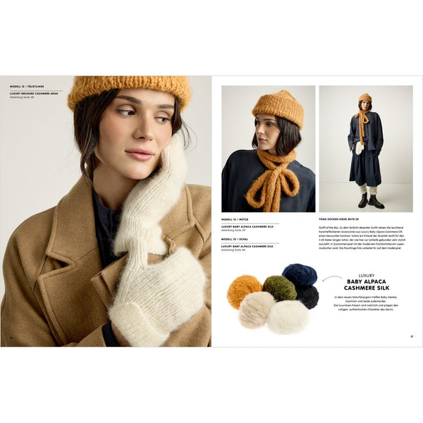 Rico Design Luxury Knits - Little Pieces Strickheft Anleitungen 48 Seiten im Softcover