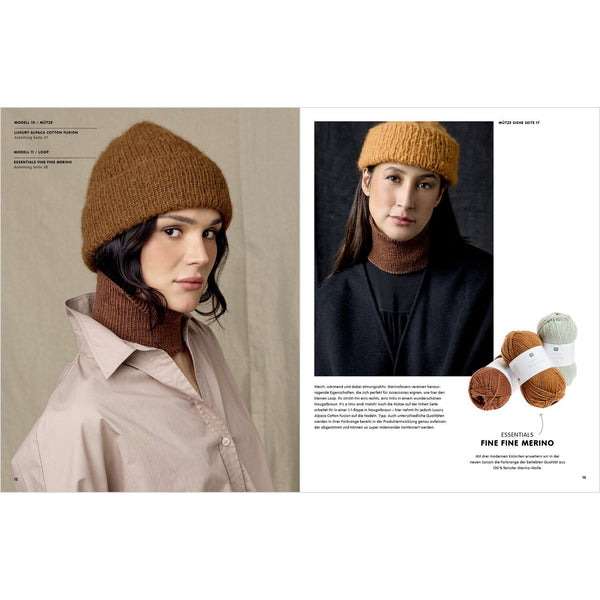 Rico Design Luxury Knits - Little Pieces Strickheft Anleitungen 48 Seiten im Softcover