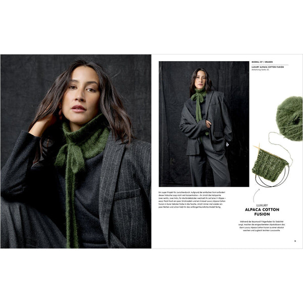 Rico Design Luxury Knits - Little Pieces Strickheft Anleitungen 48 Seiten im Softcover