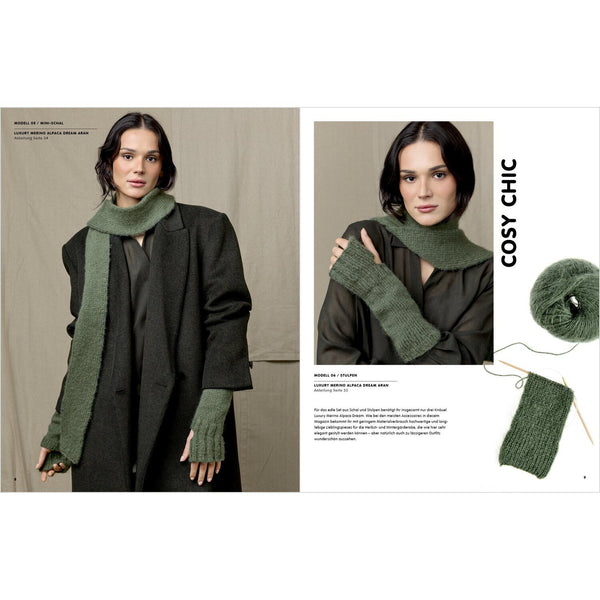 Rico Design Luxury Knits - Little Pieces Strickheft Anleitungen 48 Seiten im Softcover