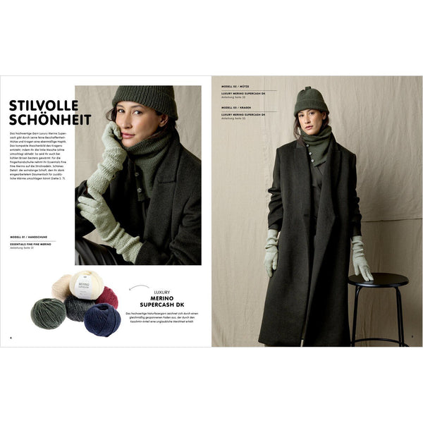 Rico Design Luxury Knits - Little Pieces Strickheft Anleitungen 48 Seiten im Softcover