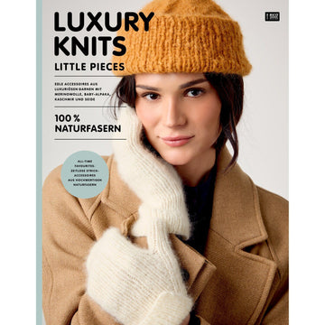 Rico Design Luxury Knits - Little Pieces Strickheft Anleitungen 48 Seiten im Softcover