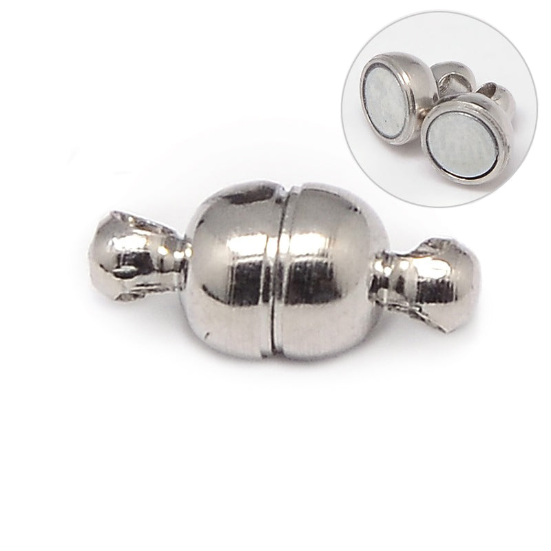 Magnetverschluss mini rund 5x11mm 3 Stück