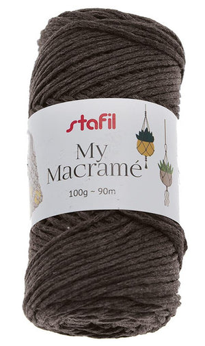 My Makramé Garn 70% Recycelete Baumwolle 100g / 90m