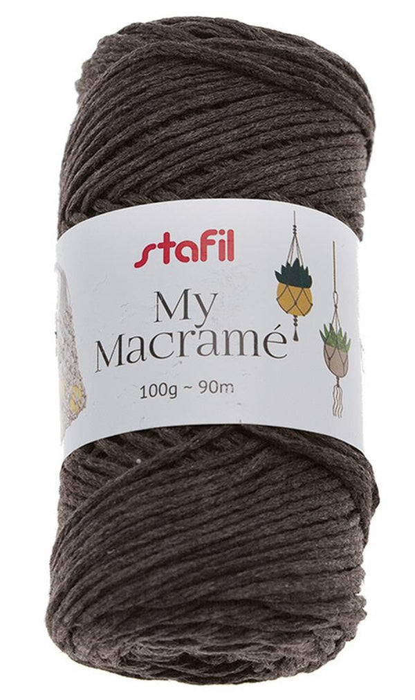 My Makramé Garn 70% Recycelete Baumwolle 100g / 90m