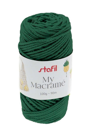 My Makramé Garn 70% Recycelete Baumwolle 100g / 90m
