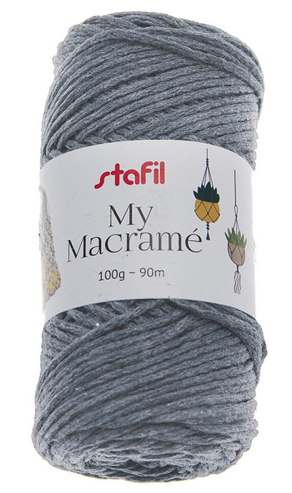 My Makramé Garn 70% Recycelete Baumwolle 100g / 90m