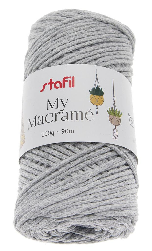 My Makramé Garn 70% Recycelete Baumwolle 100g / 90m